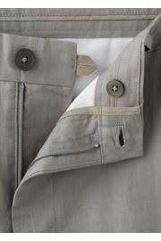 thumbnail: Mango Man linnen slim fit chino - pastelgrijs