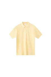 thumbnail: Mango Man regular fit piqué polo - geel