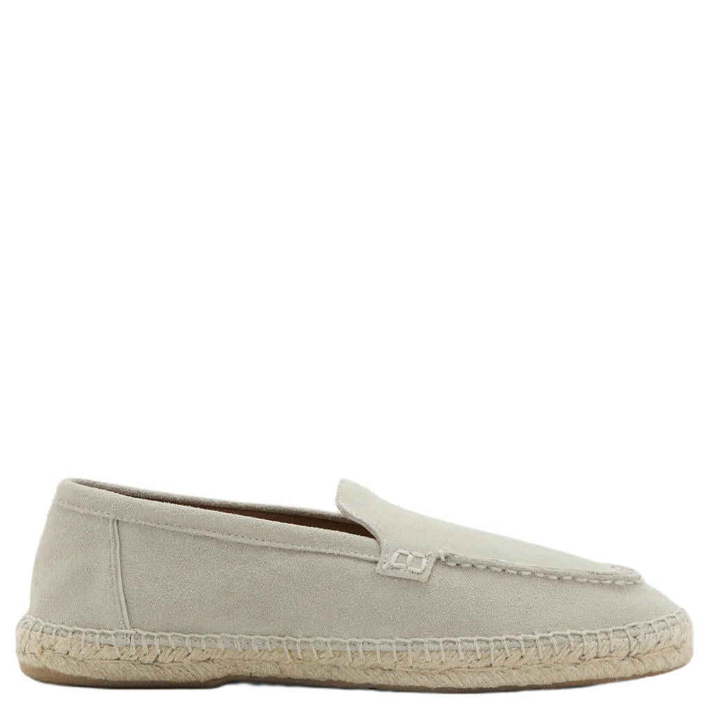 Mango Man suède espadrilles - beige