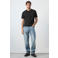 Mango Man slim fit T-shirt - zwart