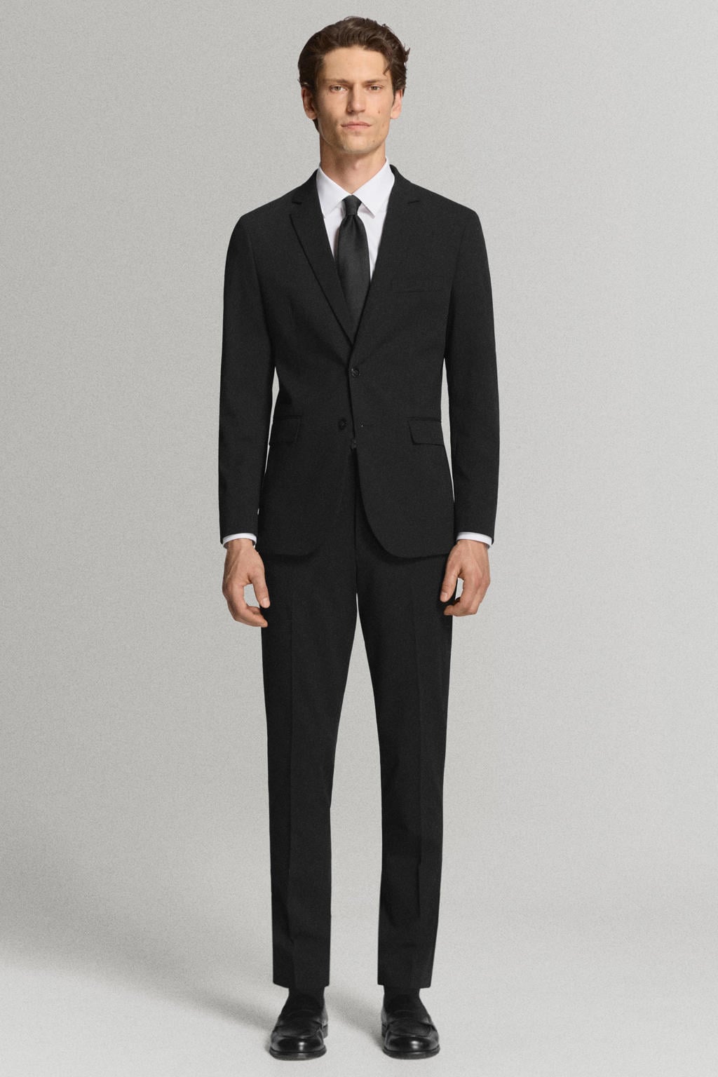 Mango Man super skinny pantalon - zwart