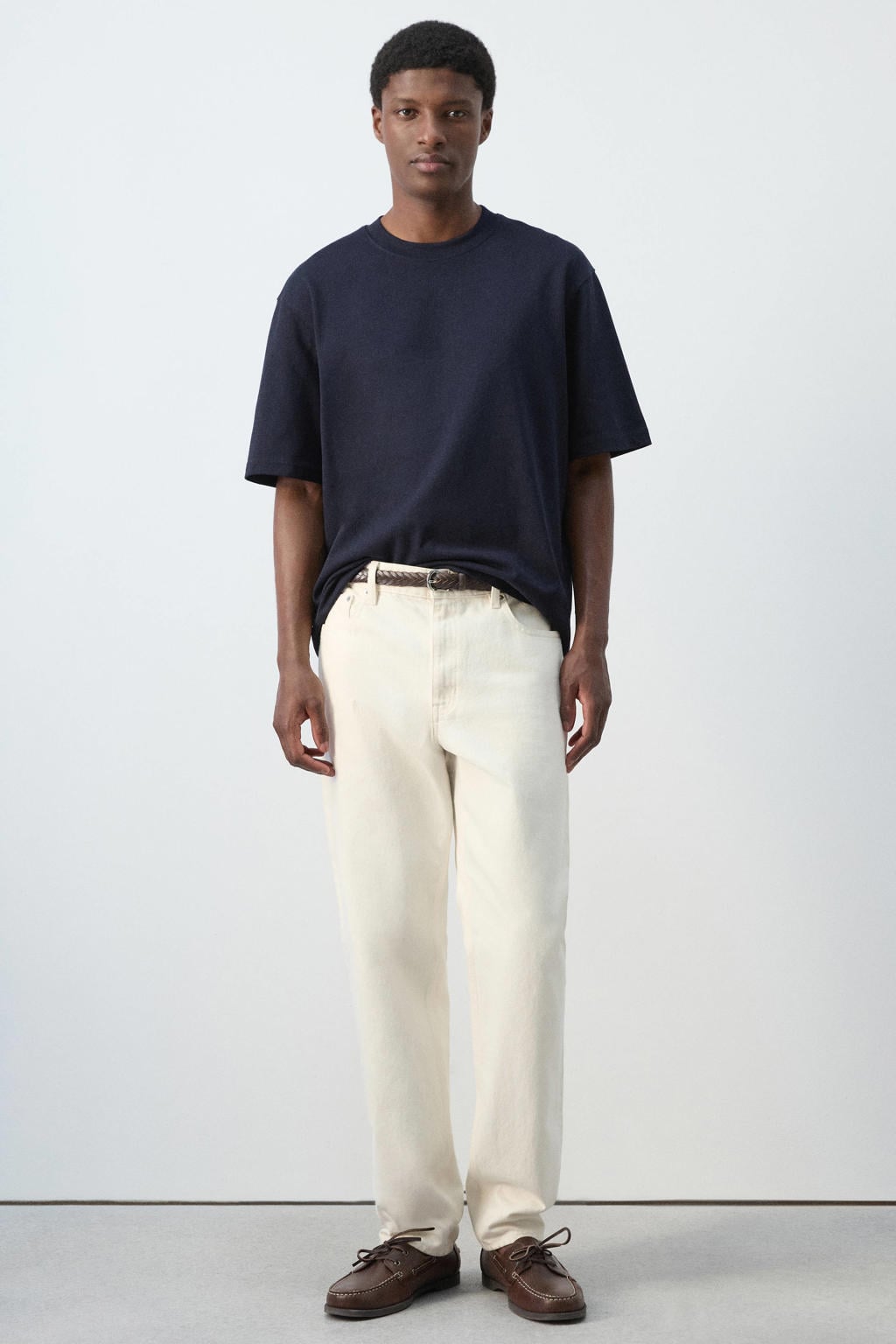 Mango Man relaxed fit T-shirt - marine