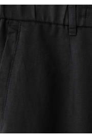 thumbnail: Mango Man linnen slim fit chino - zwart