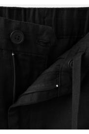 thumbnail: Mango Man linnen slim fit chino - zwart
