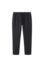 thumbnail: Mango Man linnen slim fit chino - zwart