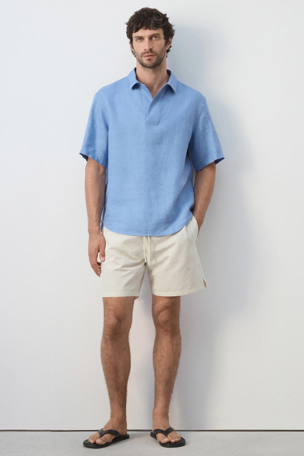 Mango Man zwemshort - lichtbeige