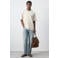 Mango Man relaxed fit T-shirt - lichtbeige