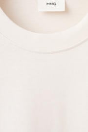 thumbnail: Mango Man relaxed fit T-shirt - lichtbeige