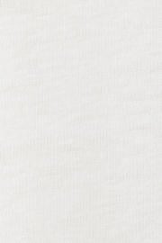 thumbnail: Mango Man linnen slim fit T-shirt - wit