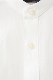 thumbnail: Mango Man linnen regular fit overhemd - wit