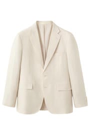 thumbnail: Mango Man linnen slim fit colbert - lichtbeige
