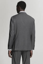 thumbnail: Mango Man slim fit gemêleerd colbert - grijs