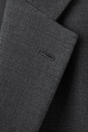 thumbnail: Mango Man slim fit gemêleerd colbert - grijs
