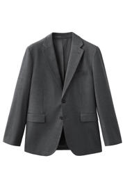 thumbnail: Mango Man slim fit gemêleerd colbert - grijs