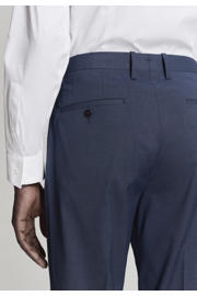 thumbnail: Mango Man super slim fit geruite pantalon - middenblauw