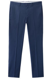 thumbnail: Mango Man super slim fit geruite pantalon - middenblauw