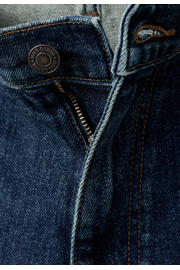 thumbnail: Mango Man slim fit denim short - blauw