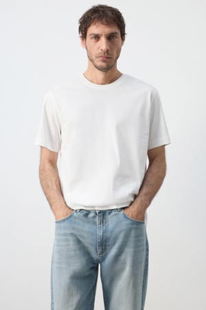regular fit T-shirt - wit
