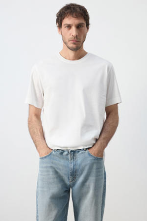 regular fit T-shirt - wit