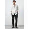 Mango Man linnen regular fit overhemd - wit