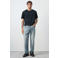 Mango Man regular fit T-shirt - marineblauw