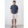 Mango Man regular fit polo - donkerblauw