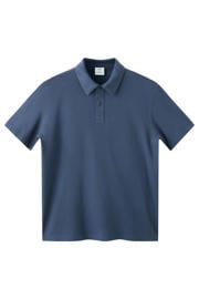 thumbnail: Mango Man regular fit polo - donkerblauw