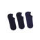 Mango Man sneakersokken - set van 3 blauw