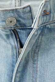 thumbnail: Mango Man slim fit denim short - blauw