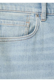 thumbnail: Mango Man slim fit denim short - blauw
