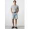 Mango Man slim fit denim short - blauw