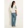 CLAUDIA BY CLAUDIA STRÄTER blouse met borduursels - wit