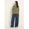 CLAUDIA BY CLAUDIA STRÄTER wide leg jeans - mediumblauw