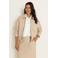 CLAUDIA BY CLAUDIA STRÄTER imitatieleren jas - beige