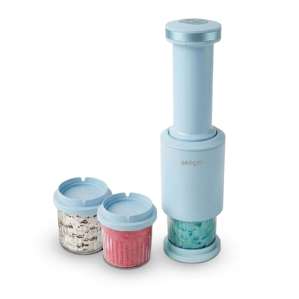 Seeger ijsmachine blauw - SLFRZ3LB