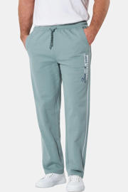thumbnail: Jan Vanderstorm loose fit joggingbroek Plus Size - mintgroen