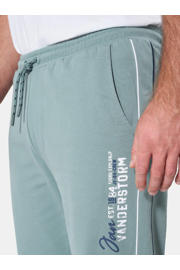 thumbnail: Jan Vanderstorm loose fit joggingbroek Plus Size - mintgroen
