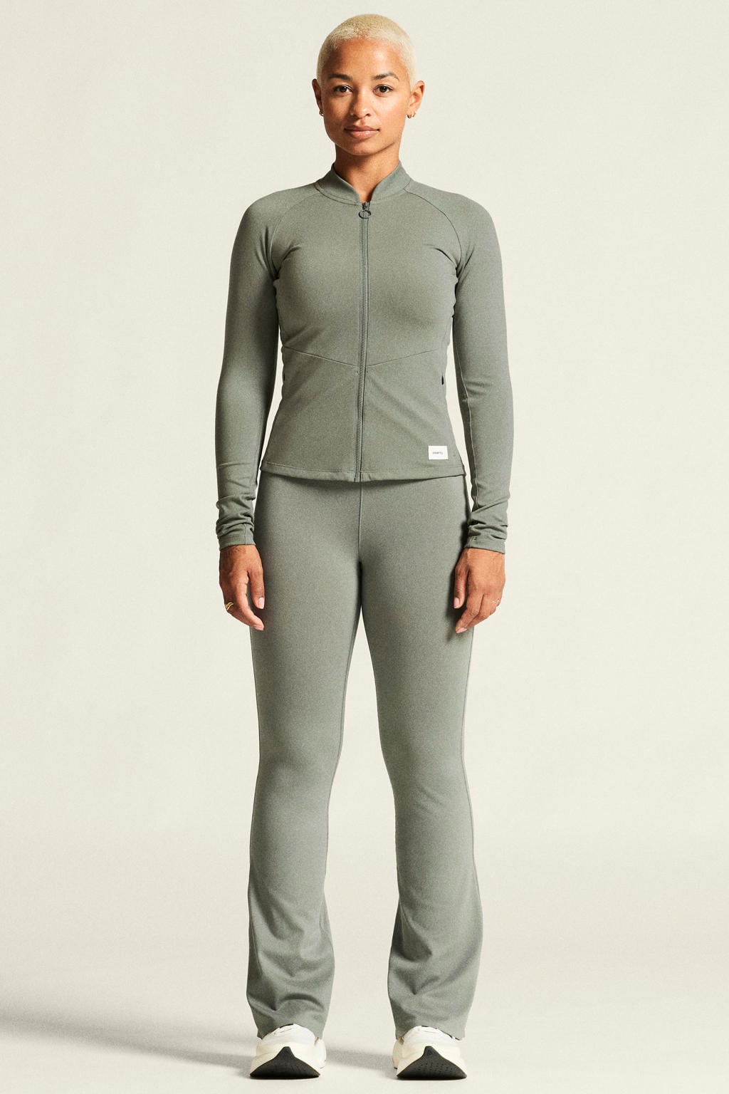 Craft sportlegging - grijsgroen