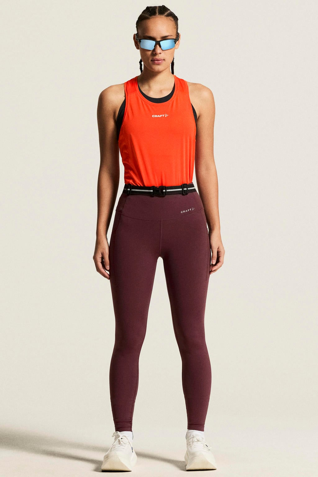 Craft ADV Essence sportlegging - donkerrood