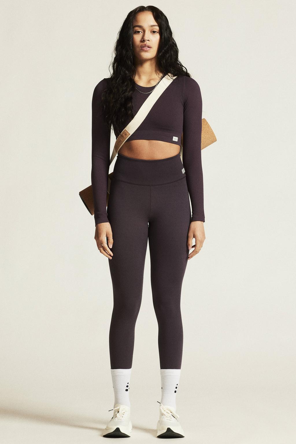 Craft Collective sportlegging - donkerpaars