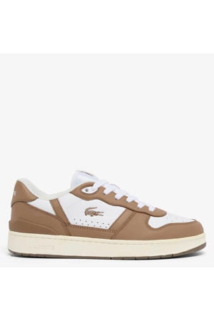sneakers - wit/bruin