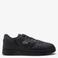 Lacoste T-Clip leren sneakers met logo - zwart