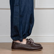 thumbnail: PS Poelman Callie leren bootschoenen - bruin