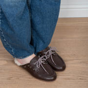 thumbnail: PS Poelman Loes leren clogs - bruin