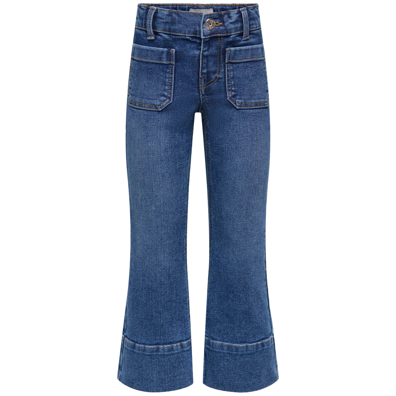 ONLY KIDS MINI flared jeans mediumblauw