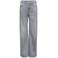 KIDS ONLY GIRL KOGCOBAIN wide leg jeans met strass-steentjes - grijs