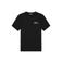 Malelions regular fit T-shirt met backprint - zwart