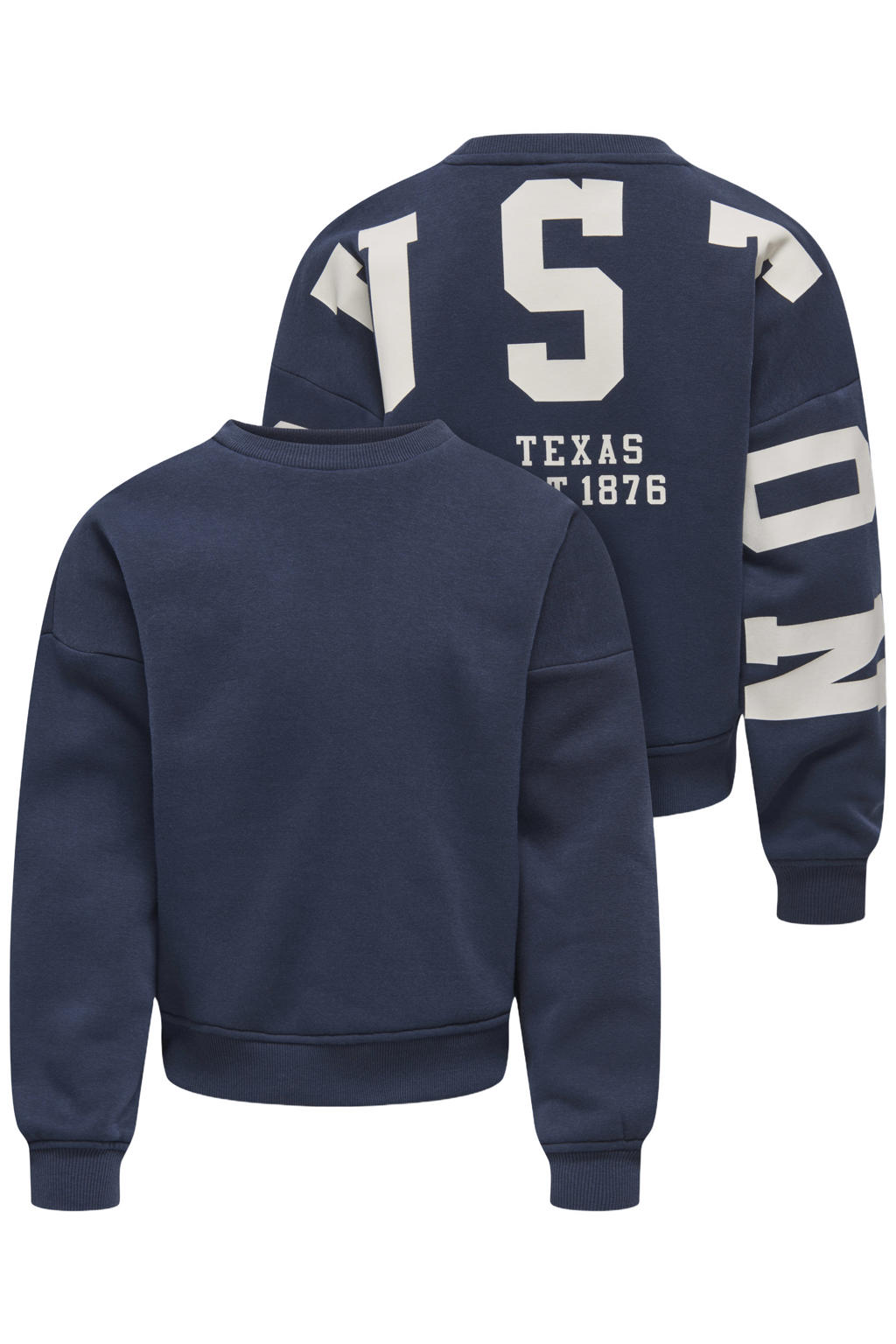 KIDS ONLY GIRL sweater met backprint - donkerblauw