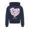KIDS ONLY GIRL hoodie met backprint - donkerblauw