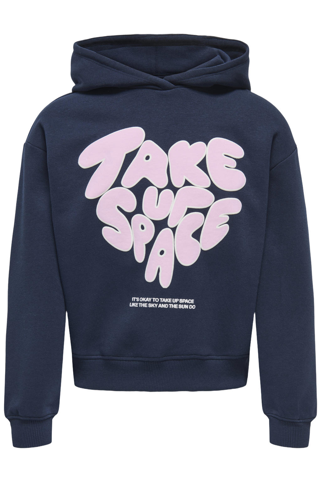 KIDS ONLY GIRL hoodie met backprint - donkerblauw